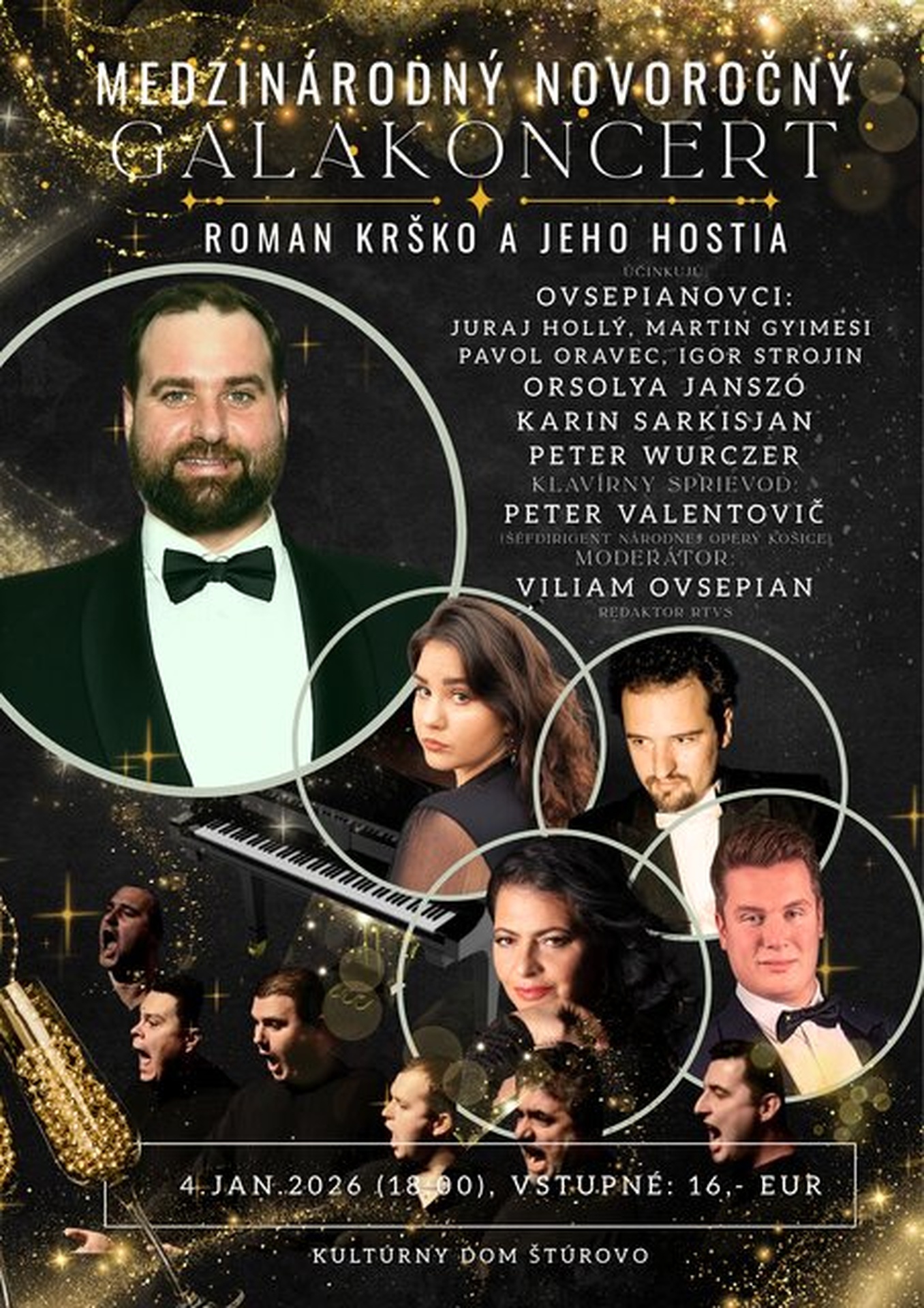 Medzinárodný novoročný GALAKONCERT - Štúrovo